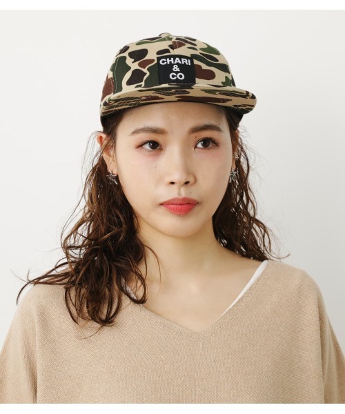 RODEO CROWNS WIDE BOWL（ロデオクラウンズワイドボウル）の「CHARI＆CO CAP（キャップ・レディース・サックスブルー/カモフラージュ/ブラック・FREE）」の18枚目の写真
