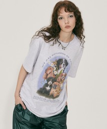 SCULPTOR（スカルプター）の「PUPPY FRIEND T-SHIRT/パピーフレンドＴシャツ（Tシャツ/カットソー・メンズ）」
