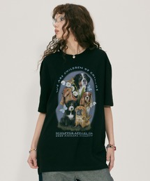 SCULPTOR | PUPPY FRIEND T-SHIRT/パピーフレンドＴシャツ(Tシャツ/カットソー)