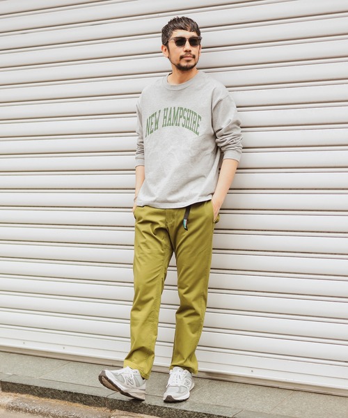 CIAOPANIC TYPY(チャオパニックティピー)の「【ZOZOTOWN限定】ユニセックスカレッジロゴビッグシルエットロンTee(Tシャツ/カットソー・メンズ・マスタード/ホワイト/グレー/グリーン・S/L/M)」の20枚目の写真