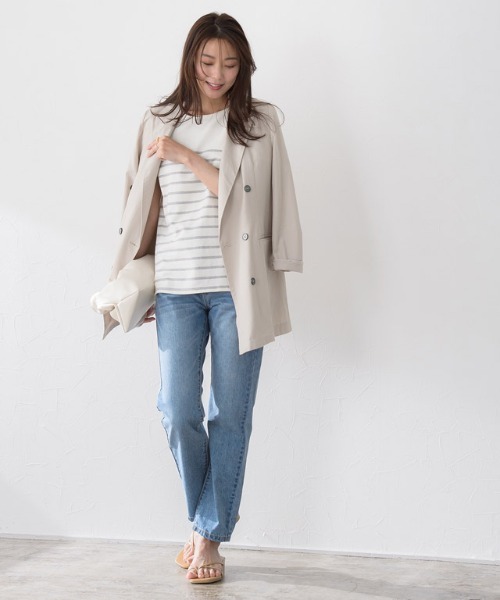 Pierrot（ピエロ）の「スクエアトゥトングサンダル（サンダル・レディース・ブラック/ベージュ/パイソン・LL/S/M/L）」の12枚目の写真