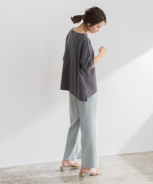 Pierrot（ピエロ）の「スクエアトゥトングサンダル（サンダル・レディース・ブラック/ベージュ/パイソン・LL/S/M/L）」の10枚目の写真