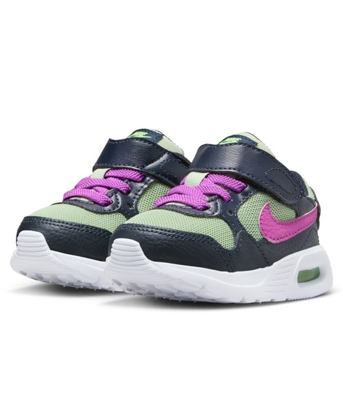 NIKE（ナイキ）の「ﾅｲｷ  ｴｱ ﾏｯｸｽ SC TDV　CZ5361（スニーカー・キッズ・ブラック×ホワイト/ホワイト系その他/ホワイト×ブラック/ホワイト×グリーン/ホワイト×パープル/ホワイト系その他2/黄緑系1・15.0cm/16.0cm/14.0cm/13.0cm）」の7枚目の写真