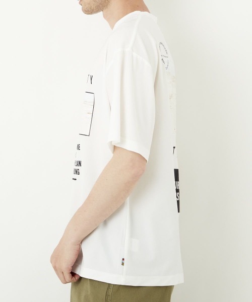 RUSTY(ラスティ)の「【RUSTY / ラスティー】バックプリントTシャツ / ユニセックス(Tシャツ/カットソー・メンズ・ホワイト/ブラック・MEDIUM/LARGE)」の10枚目の写真