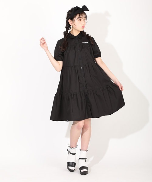 セール】PINKHUNT ピンクハント ティアードシャツワンピース 5358K