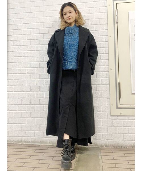 MURUA(ムルーア)の「アシンメトリーマーメイドスカート(スカート・レディース・アイボリー/ダークグレー/ブラック・1/2)」の20枚目の写真