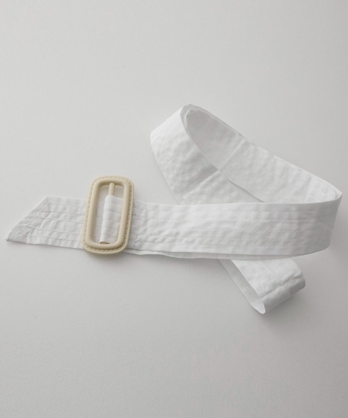 Monocoro toppi（モノコロトッピ）の「ワークシャツワンピース（シャツワンピース・レディース・ライトブルー/ホワイト・MEDIUM）」の18枚目の写真