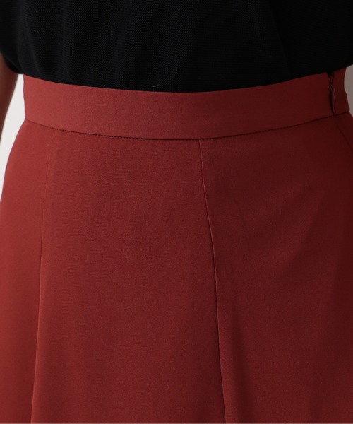 NATURAL BEAUTY BASIC（ナチュラルビューティーベーシック）の「エスカルゴフレアスカート（スカート・レディース・ブラック/ベージュ/ワイン・MEDIUM/SMALL/X-SMALL）」の22枚目の写真