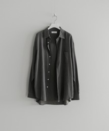 remer | loose basic peach-skin shirt/ルーズベーシックピーチ起毛シャツ(シャツ/ブラウス)