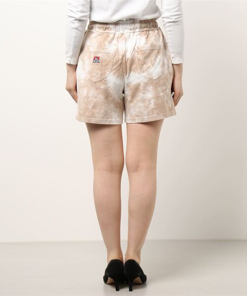 BEN DAVIS(ベンデイビス)の「《BEN DAVIS》LADIES TIE DYE SHORT PANTS(その他パンツ・レディース・ベージュ/グレー・MEDIUM)」の4枚目の写真