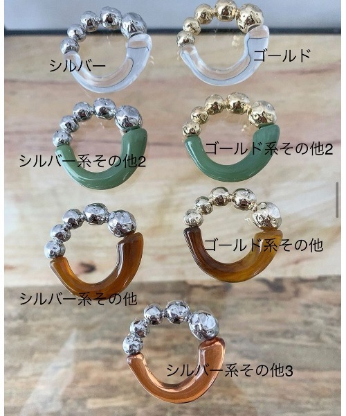 mou(モウ)の「ボールクリアリング(リング・レディース・シルバー/ゴールド/シルバー系その他/シルバー系その他2/シルバー系その他3/ゴールド系その他/ゴールド系その他2・FREE)」の16枚目の写真