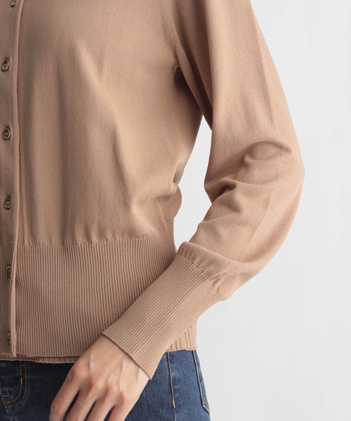 Andemiu(アンデミュウ)の「【多機能】キンボタンカーディガン956808(ニット/セーター・レディース・ベージュ/グリーン/ネイビー・FREE)」の17枚目の写真