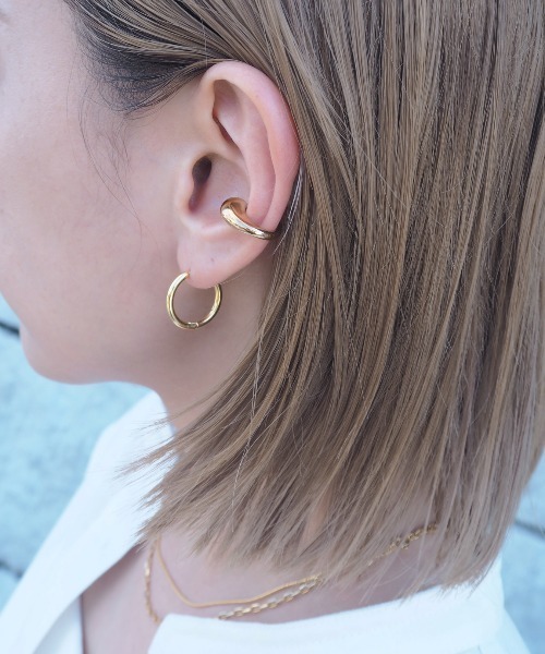 Jenny BY IMMANOEL（ジェニーバイイマノエル）の「silver925 フープピアス　1.5ｃｍ（ピアス（両耳用）・レディース・ゴールド/シルバー・FREE）」の8枚目の写真