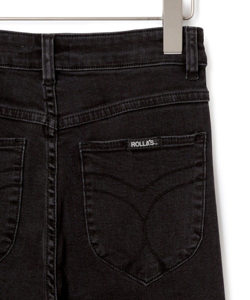 ROLLA'S（ローラス）の「【ROLLA'S】EASTCOAST CROP FLARE-THUNDERSTRUCK（デニムパンツ・レディース・チャコールグレー・1/2/3）」の17枚目の写真