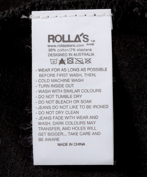 ROLLA'S（ローラス）の「【ROLLA'S】EASTCOAST CROP FLARE-THUNDERSTRUCK（デニムパンツ・レディース・チャコールグレー・1/2/3）」の3枚目の写真