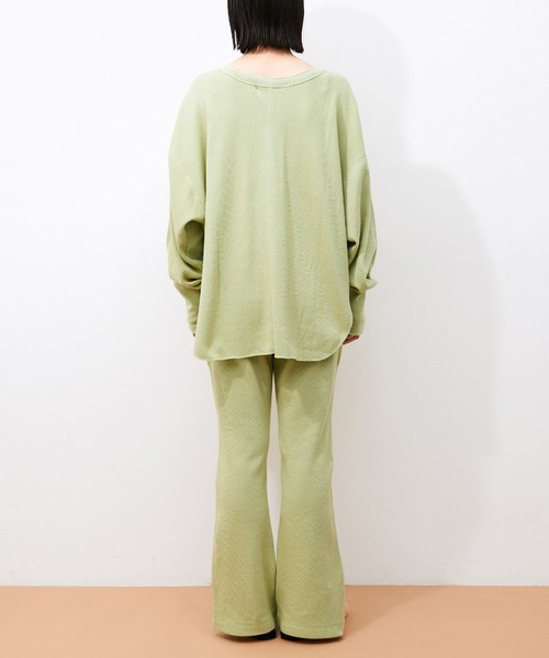 ADAM ET ROPE'（アダムエロペ）の「【ZOZO限定】ルームウェアセット（ルームウェア/パジャマ・レディース・オフホワイト/ミント・FREE）」の10枚目の写真