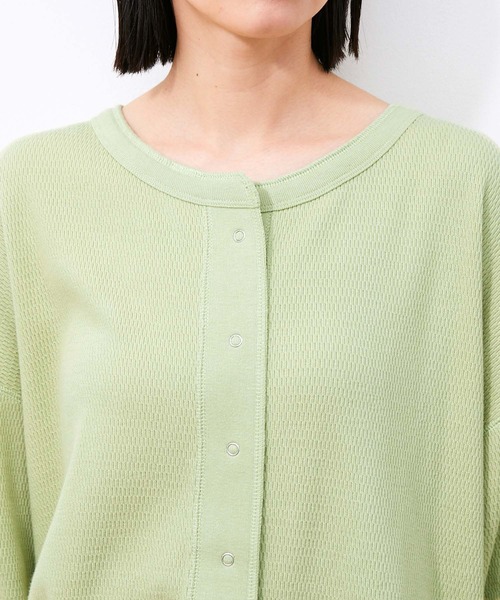 ADAM ET ROPE'（アダムエロペ）の「【ZOZO限定】ルームウェアセット（ルームウェア/パジャマ・レディース・オフホワイト/ミント・FREE）」の11枚目の写真