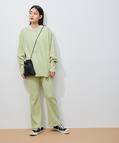 ADAM ET ROPE'（アダムエロペ）の「【ZOZO限定】ルームウェアセット（ルームウェア/パジャマ・レディース・オフホワイト/ミント・FREE）」の17枚目の写真