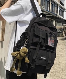 ammy. | 【 ammy. / エイミードット 】 大容量 ロゴ ベーシック バックパック リュック(バックパック/リュック)