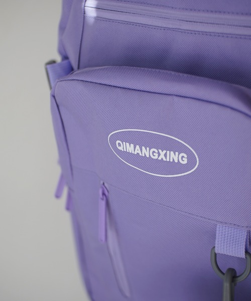 ammy.（エイミードット）の「【 ammy. / エイミードット 】 大容量 ロゴ ベーシック バックパック リュック（バックパック/リュック・レディース・グレイッシュベージュ/ブラック/ブラック系その他/ブラック系その他2/パープル/ライトベージュ/ホワイト系その他/グリーン/オフホワイト・FREE）」の17枚目の写真