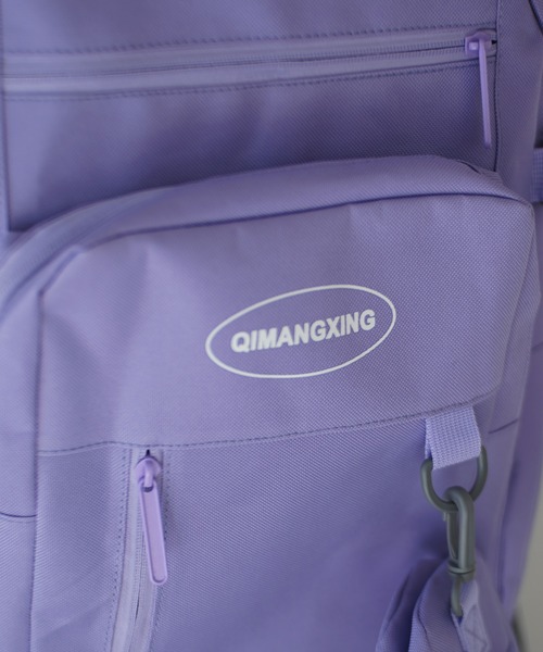 ammy.（エイミードット）の「【 ammy. / エイミードット 】 大容量 ロゴ ベーシック バックパック リュック（バックパック/リュック・レディース・グレイッシュベージュ/ブラック/ブラック系その他/ブラック系その他2/パープル/ライトベージュ/ホワイト系その他/グリーン/オフホワイト・FREE）」の18枚目の写真