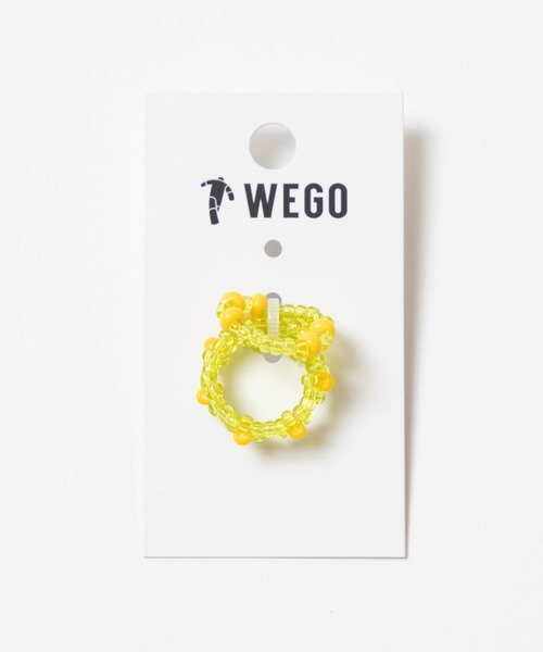WEGO（ウィゴー）の「WEGO/【2点セット】ビーズリング（リング・レディース・ホワイト/パープル/シルバー/グリーン/その他1・FREE）」の16枚目の写真