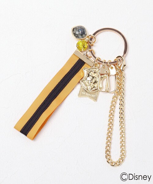 index（インデックス）の「◆『ディズニー ツイステッドワンダーランド』 リボンバッグチャーム（チャーム・レディース・ブルー系4/グリーン系その他5/ワイン系6/イエロー系9/ワイン系1/サックスブルー系4/パープル系2・00）」の5枚目の写真