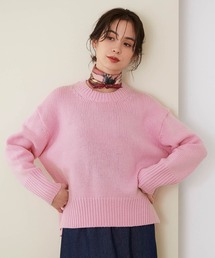 ROPE' | 【一部WEB限定】タスマニアウールクルーネックフォルムニット(ニット/セーター)