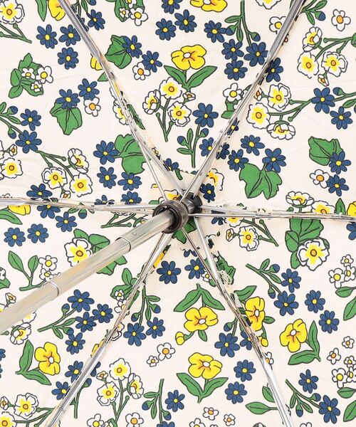 SHIPS（シップス）の「KiU:〈晴雨兼用〉タイニーシリコンアンブレラ（折りたたみ傘・レディース・ライトホワイト/ブラック・ONE SIZE）」の6枚目の写真