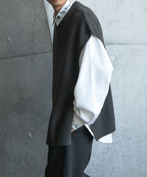 kutir（クティール）の「フラワー刺繍オーバーシャツ（シャツ/ブラウス・メンズ・ブラック/ホワイト・MEDIUM/LARGE）」の10枚目の写真