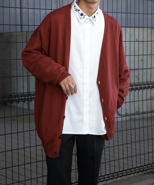 kutir（クティール）の「フラワー刺繍オーバーシャツ（シャツ/ブラウス・メンズ・ブラック/ホワイト・MEDIUM/LARGE）」の4枚目の写真