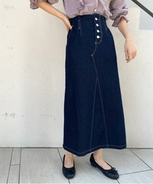 OLIVE des OLIVE | 【WEB限定】スタイル良く見せロングスカート(スカート)