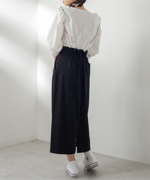 OLIVE des OLIVE（オリーブデオリーブ）の「【WEB限定】スタイル良く見せロングスカート（スカート・レディース・ブラック/ベージュ/ワンウォッシュ・SMALL/MEDIUM）」の9枚目の写真