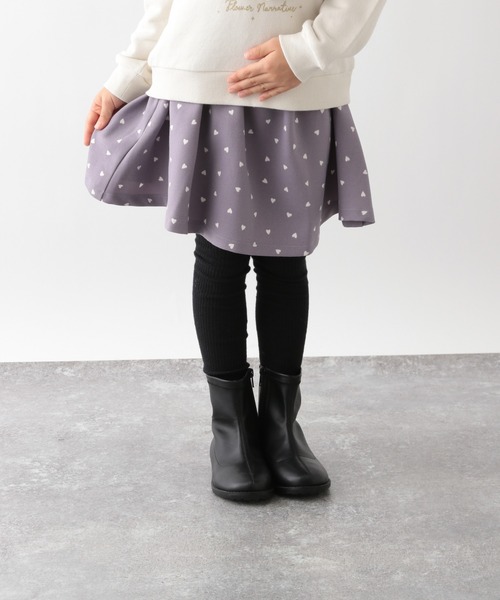 GLOBAL WORK（グローバルワーク）の「インナーツキカラフルスカート柄【キッズ】/956307（スカート・キッズ・ホワイト/ブラック/ダークブラウン/オフホワイト/ブラウン系その他/グレー/その他/サックスブルー・110cm/100cm/120cm/130cm/140cm/150cm/160cm）」の8枚目の写真