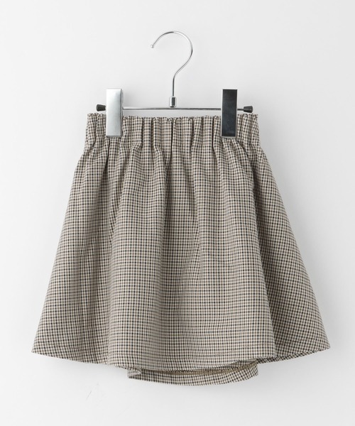 GLOBAL WORK（グローバルワーク）の「インナーツキカラフルスカート柄【キッズ】/956307（スカート・キッズ・ホワイト/ブラック/ダークブラウン/オフホワイト/ブラウン系その他/グレー/その他/サックスブルー・110cm/100cm/120cm/130cm/140cm/150cm/160cm）」の12枚目の写真