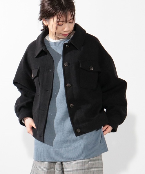 Honeys（ハニーズ）の「胸ポケ付ジャケット（その他アウター