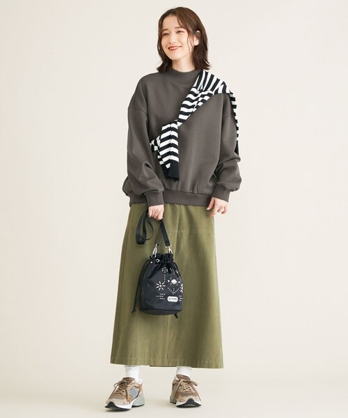 SHARE PARK（シェアパーク）の「【洗える】モールスキンスカート（スカート・レディース・ベージュ系/カーキ系/イエロー系・1/0）」の17枚目の写真