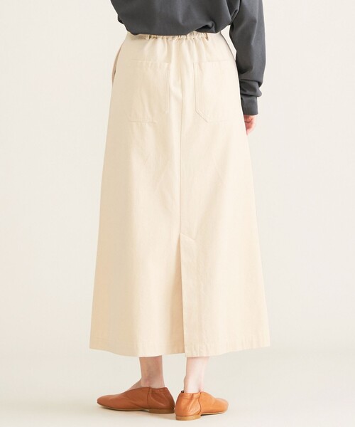 SHARE PARK（シェアパーク）の「【洗える】モールスキンスカート（スカート・レディース・ベージュ系/カーキ系/イエロー系・1/0）」の14枚目の写真