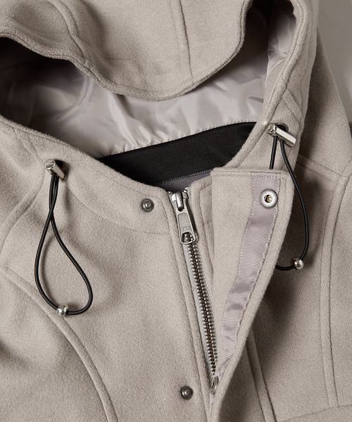 AIVER（アイバー）の「AIVER　ストレッチワイドマウンテンパーカー（マウンテンパーカー・メンズ・ブラック/ナチュラル・MEDIUM/LARGE）」の16枚目の写真