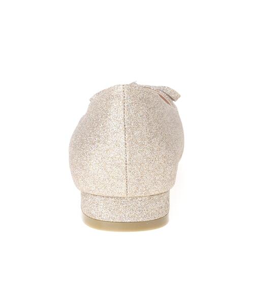 Allamanda（アラマンダ）の「バイカラーヒールバレエシューズ（パンプス・レディース・ゴールド/その他18/アイボリー系3/ブラック系その他2・M/L）」の16枚目の写真