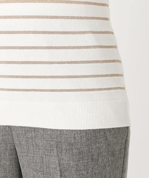 SOUP（スープ）の「◆【洗える/吸湿発熱　ソリストヒート(R)】 あったかハイネックニット（ニット/セーター・レディース・チャコールグレー/ダークグリーン/オフホワイト/ライトグリーン/ベビーピンク/レッド系1/ゴールド系2/サンドベージュ/ブラック/ライトグレー・11/15 /13/09/07）」の15枚目の写真