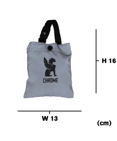 CHROME(クローム)の「CHROME/クローム エコバッグ SAFETY POCKET SHOULDER BAG JP182RD(エコバッグ/サブバッグ・メンズ・レッド・13リッター)」の11枚目の写真