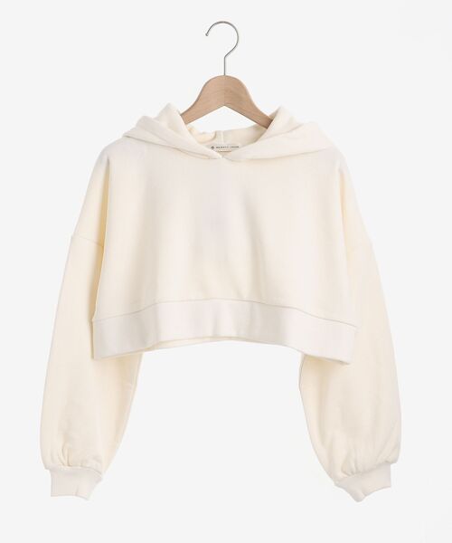 MAJESTIC LEGON（マジェスティックレゴン）の「ショート丈フーディー（パーカー・レディース・ベージュ/アイボリー/モカ・SMALL/MEDIUM）」の15枚目の写真