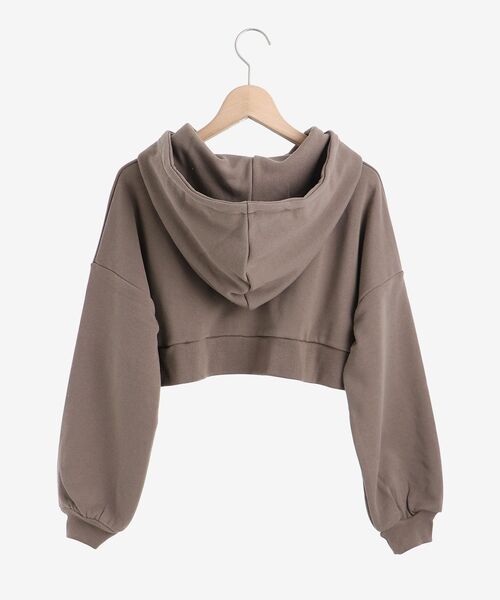 MAJESTIC LEGON（マジェスティックレゴン）の「ショート丈フーディー（パーカー・レディース・ベージュ/アイボリー/モカ・SMALL/MEDIUM）」の6枚目の写真