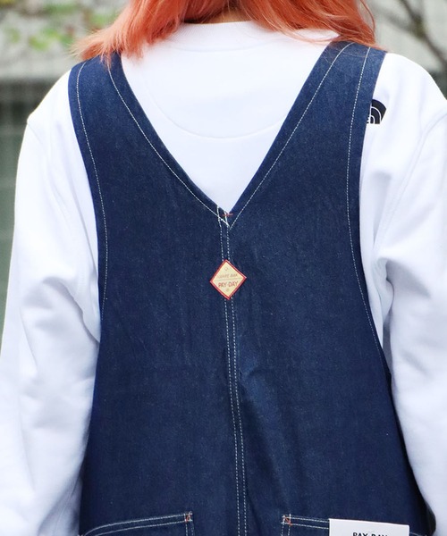 PAYDAY（ペイデイ）の「PAY DAY/ペイデイ デニムオーバーオール ワーク