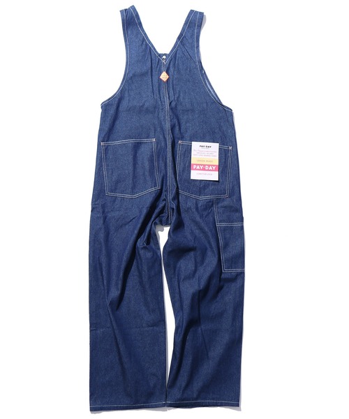 PAYDAY（ペイデイ）の「PAY DAY/ペイデイ デニムオーバーオール ワーク