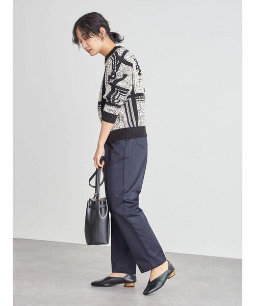 Furryrate(ファーリーレート)の「・furry rate フラワージャカードニット*(ニット/セーター・レディース・グリーン/ブラック/ラベンダー・FREE)」の17枚目の写真