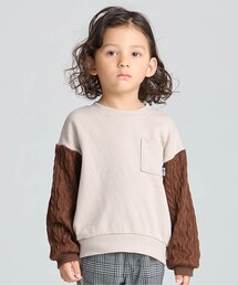 BREEZE | WEB限定 膨れジャガードトレーナー(スウェット)