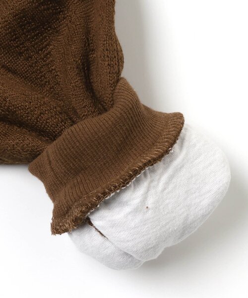 BREEZE（ブリーズ）の「WEB限定 膨れジャガードトレーナー（スウェット・キッズ・ブラウン/ベージュ・90/130/110/80/100/140/120）」の15枚目の写真