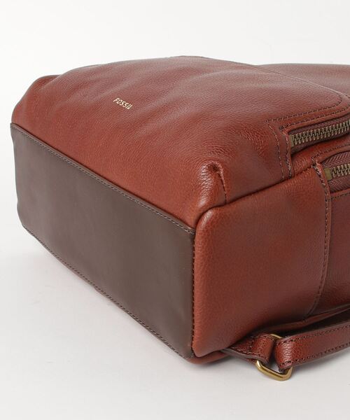 FOSSIL(フォッシル)の「FELICITY BACKPACK SHB2107213(バックパック/リュック・レディース・ブラウン・FREE)」の3枚目の写真